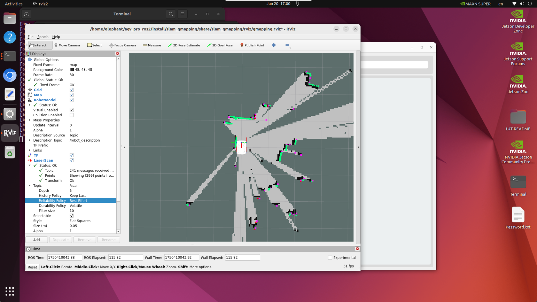 2D SLAM Interface