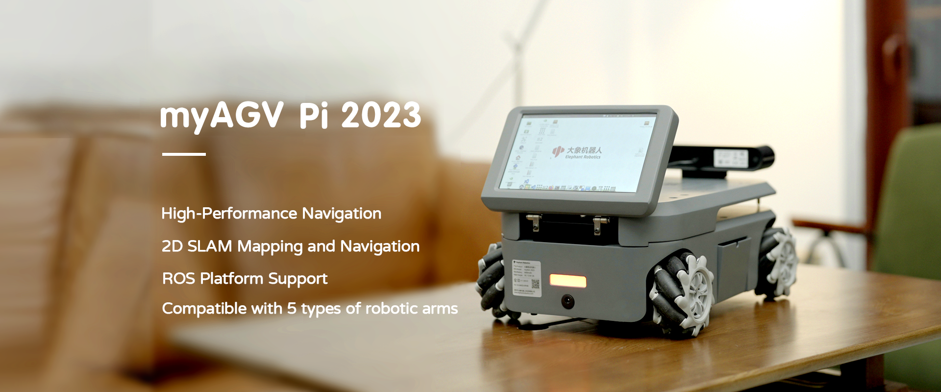 myAGV 2023 Pi EN - Elephant Robotics - pi en