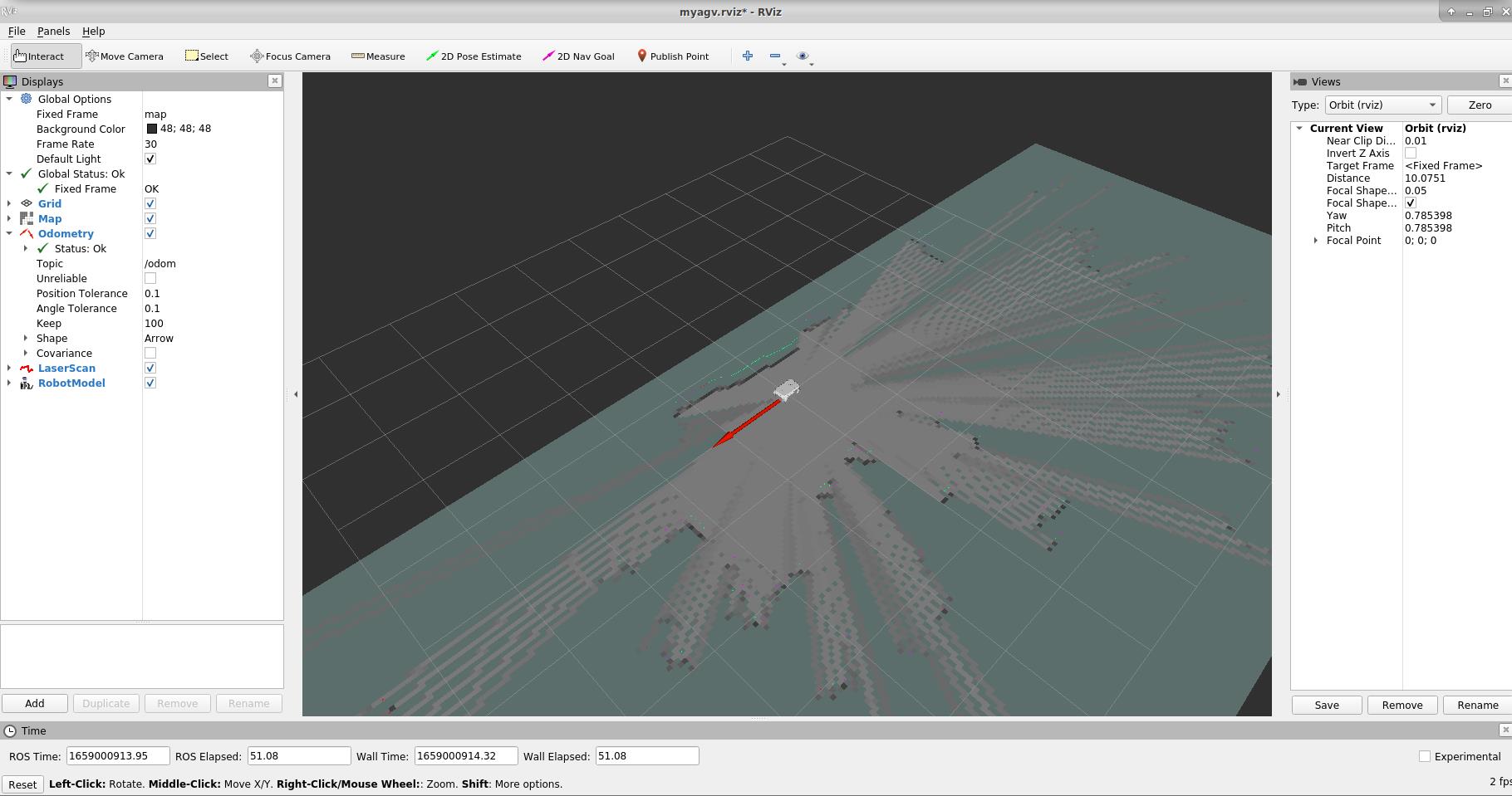 6.2.5 Real-time Mapping with Cartographer · GitBook