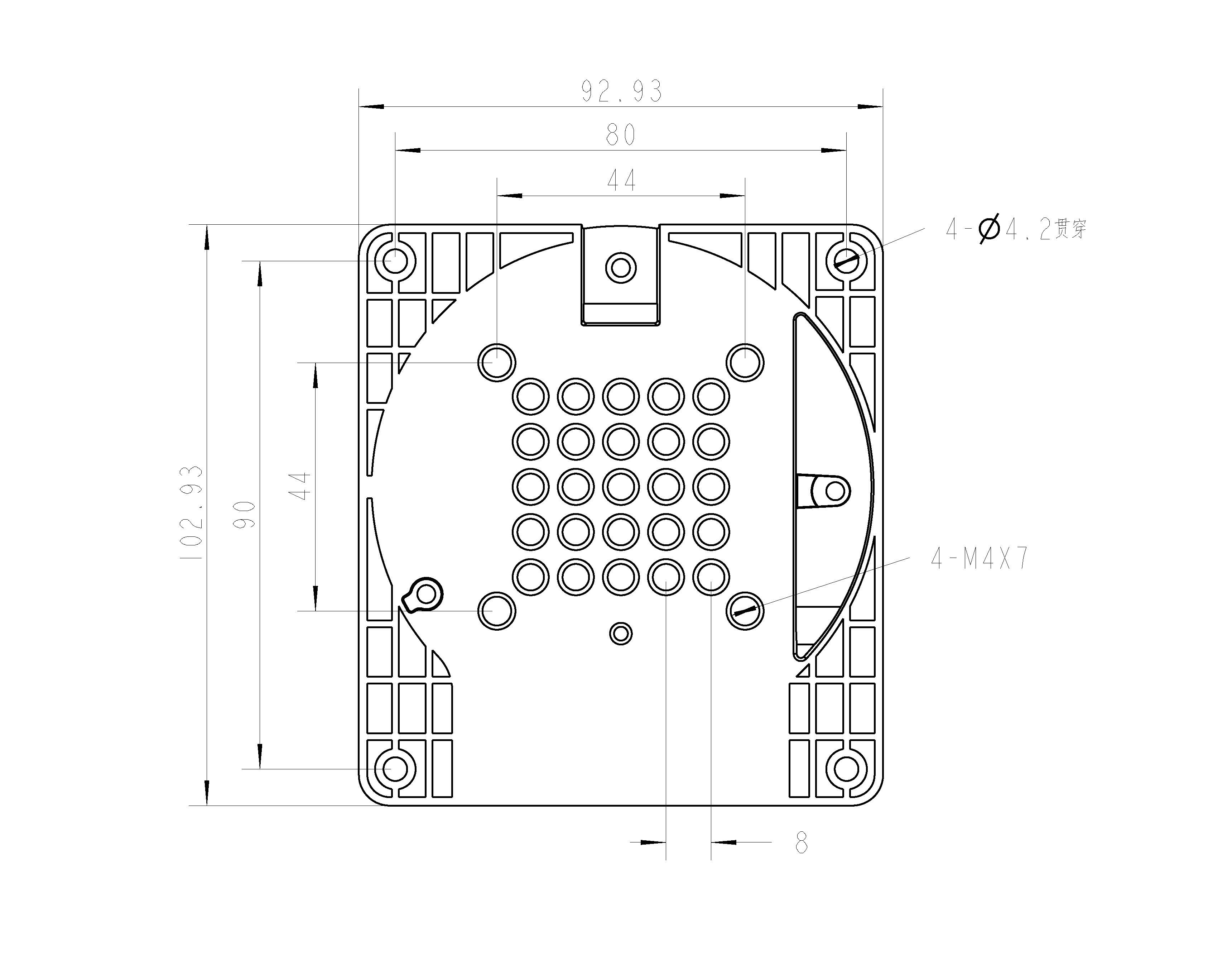 Image of base size