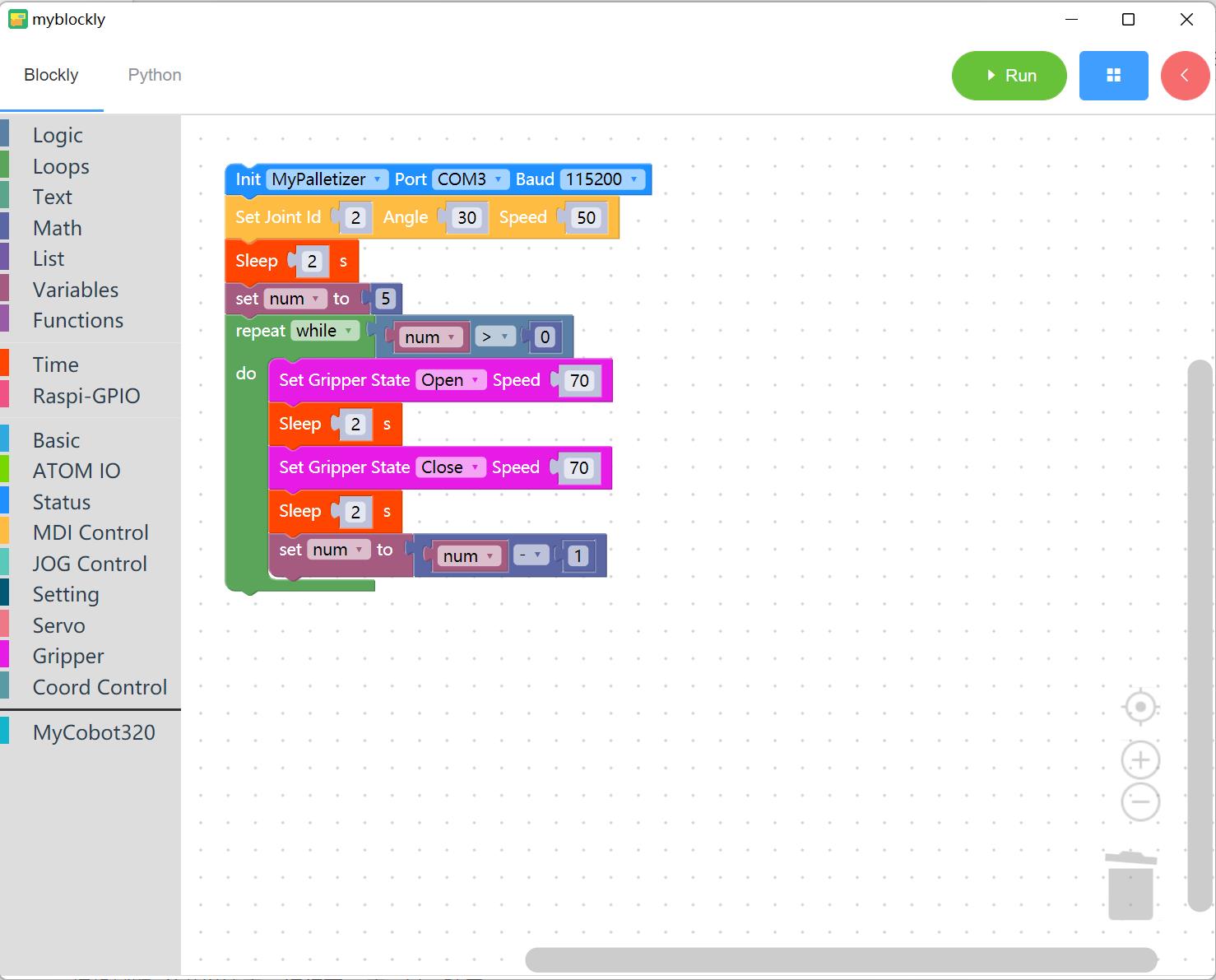 6.4.8 Use of the gripper · GitBook