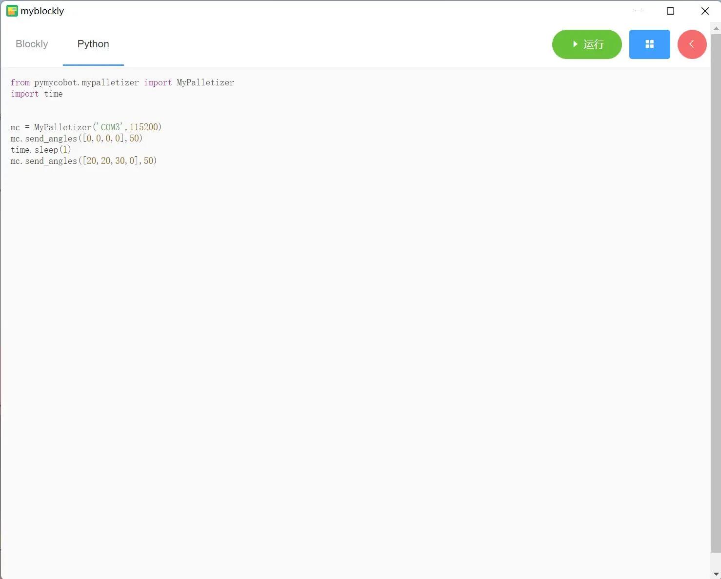 6.4.1myBlockly初始使用 · GitBook